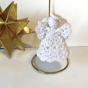 Crochet ornament angel